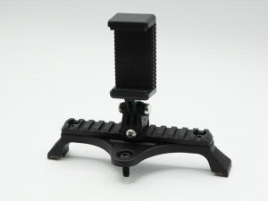 Ford Bronco Multi Function Holder - Pic-Angle Rail w/ Phone Mount Ford Bronco Multi Function Holder - Pic-Angle Rail w/ Phone Mount